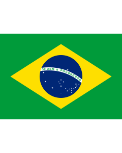Flag: Brazil  1889–1960 |  landscape flag | 0.06m² | 0.65sqft | 20x30cm | 8x12in 