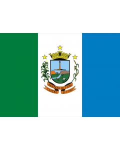 Flagge: XL Castro Parana Brasil | Armas do Município de Castro no Estado do Paraná  |  Querformat Fahne | 2.16m² | 120x180cm 