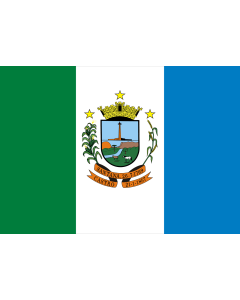 Bandera de  Castro Parana Brasil | Armas do Município de Castro no Estado do Paraná |  bandera horizontal | 1.35m² | 90x150cm 