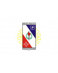 Flag: Coronel Fabriciano, Minas Gerais, Brazil |  landscape flag | 1.35m² | 14.5sqft | 90x150cm | 3x5ft 