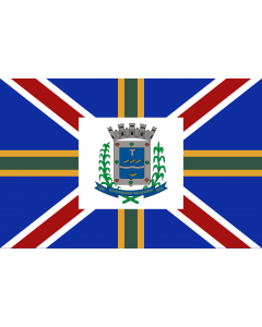 Flag: Governador Valadares | Município de Governador Valadares no Estado de Minas Gerais |  landscape flag | 1.35m² | 14.5sqft | 90x150cm | 3x5ft 