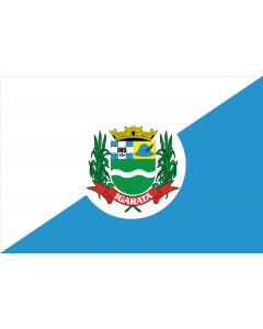 Flagge: XL Igarata SaoPaulo Brasil | Município de Igaratá no Estado de São Paulo  |  Querformat Fahne | 2.16m² | 120x180cm 