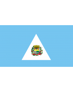 Flagge: XL Junqueiropolis SaoPaulo Brasil | Município de Junqueirópolis no Estado de São Paulo  |  Querformat Fahne | 2.16m² | 120x180cm 
