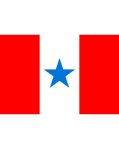 Bandera de  Pará  variante | Variante  maybe formal  flag of Pará | Possível versão original da bandeira do Pará e do Clube Republicano Paraense |  bandera horizontal | 2.16m² | 120x180cm 