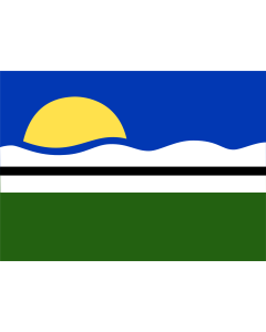 Bandera de  Quissama RiodeJaneiro Brasil | Município de Quissamã no Estado do Rio de Janeiro |  bandera horizontal | 2.16m² | 120x180cm 