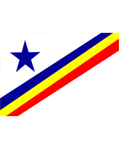 Bandera de  Rondonia guajaramirim | Municipality Guajará-Mirim of the State of Rondônia | Município de Guajará-Mirim no Estado de Rondônia |  bandera horizontal | 1.35m² | 90x150cm 