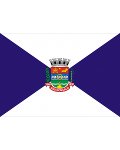 Flagge: Large São Gonçalo | São Gonçalo, RJ, Brazil  |  Querformat Fahne | 1.35m² | 90x150cm 