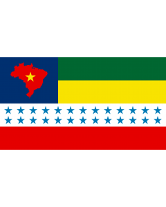 Flagge: XL Salesopolis SaoPaulo Brasil | São Paulo s Salesópolis city, Brazil | Município de Salesópolis no Estado de São Paulo  |  Querformat Fahne | 2.16m² | 120x180cm 