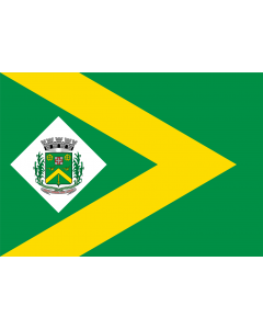 Flag: SantaBarbaradOeste SaoPaulo Brasil | Município de Santa Bárbara d Oeste no Estado de São Paulo |  landscape flag | 1.35m² | 14.5sqft | 90x150cm | 3x5ft 