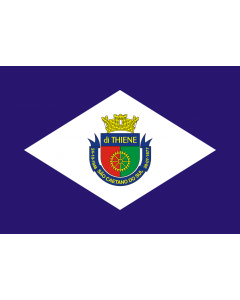 Flagge: XL São Caetano do Sul | Município de São Caetano do Sul no Estado de São Paulo  |  Querformat Fahne | 2.16m² | 120x180cm 