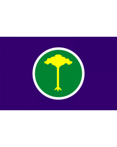 Flagge: XL São Carlos | Município de São Carlos no Estado de São Paulo  |  Querformat Fahne | 2.16m² | 120x180cm 