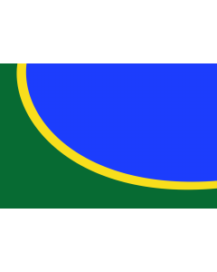 Flag: Administrative region of Sobradinho |  landscape flag | 1.35m² | 14.5sqft | 90x150cm | 3x5ft 