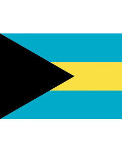 Flag: Bahamas |  landscape flag | 0.7m² | 7.5sqft | 70x100cm | 2x3ft 