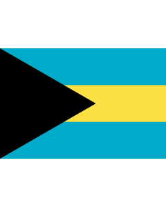 Flag: Bahamas |  landscape flag | 2.16m² | 23sqft | 120x180cm | 4x6ft 