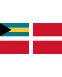 Bandiera: Civil Ensign of the Bahamas |  bandiera paesaggio | 1.35m² | 80x160cm 
