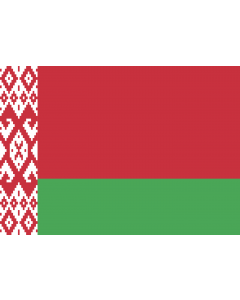 Flagge: Small Belarus (Weißrussland)  |  Querformat Fahne | 0.7m² | 70x100cm 