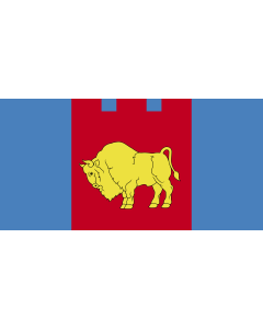Flag: Brest voblast, Belarus |  landscape flag | 1.35m² | 14.5sqft | 80x160cm | 30x60inch 
