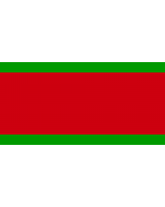 Flagge: Large Lukashenko flag idea 1995 | That Belarusian President Alexander Lukashenko proposed in 1995. Converted from a png file  |  Querformat Fahne | 1.35m² | 80x160cm 