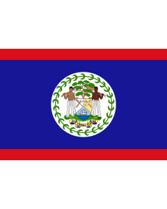 Flag: Belize |  landscape flag | 1.5m² | 16sqft | 100x150cm | 3.5x5ft 