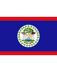 Flag: Belize |  landscape flag | 0.06m² | 0.65sqft | 20x30cm | 8x12in 