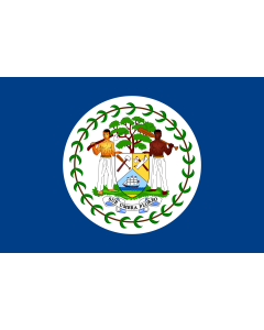 Bandera de  Belize  1950-1981 | Belize | Belizae | Флаг Белиза | Belizeja |  bandera horizontal | 1.35m² | 90x150cm 