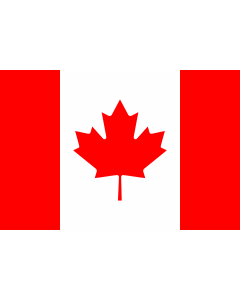 Flag: Canada |  landscape flag | 1.5m² | 16sqft | 100x150cm | 3.5x5ft 