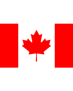 Bandera: Canadá |  bandera paisaje | 2.4m² | 120x200cm 