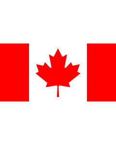 Flag: Canada |  landscape flag | 0.06m² | 0.65sqft | 17x34cm | 7x14inch 