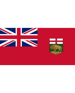 Drapeau: Manitoba  |  drapeau paysage | 0.06m² | 17x34cm 