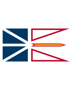 Flag: Newfoundland and Labrador |  landscape flag | 1.35m² | 14.5sqft | 80x160cm | 30x60inch 