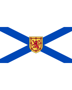 Flag: Nova Scotia |  landscape flag | 0.7m² | 7.5sqft | 60x120cm | 23x46inch 