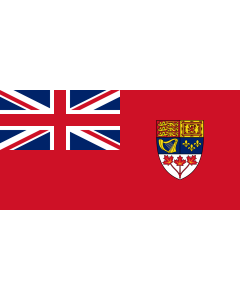 Flag: Canadian Red Ensign |  landscape flag | 0.06m² | 0.65sqft | 17x34cm | 7x14inch 