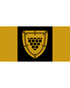 Flag: Cornwall |  landscape flag | 1.35m² | 14.5sqft | 80x160cm | 30x60inch 