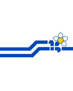 Flag: Franco-Colombiens |  landscape flag | 2.16m² | 23sqft | 100x200cm | 40x80inch 