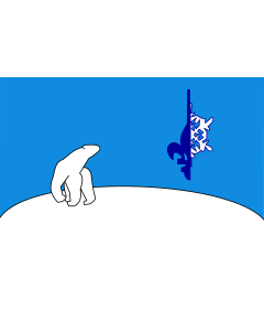 Bandera de  FrancoTenois |  bandera horizontal | 2.16m² | 120x180cm 