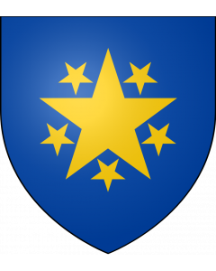 Flag: Gilbert Finn Arms |  2.16m² | 23sqft | 150x140cm | 60x55inch 