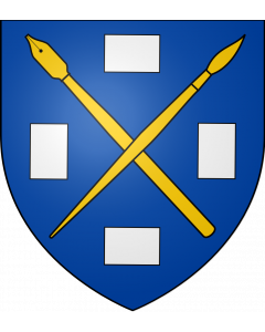 Flag: Herménégilde Chiasson Arms |  2.16m² | 23sqft | 150x140cm | 60x55inch 