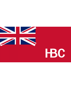 Flag: Historical Hudson s Bay Company Flag originally used in July 21, 1682 |  landscape flag | 0.06m² | 0.65sqft | 17x34cm | 7x14inch 