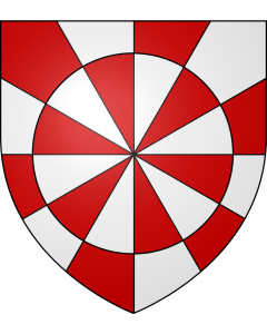 Flag: John Harvard Arms |  2.16m² | 23sqft | 150x140cm | 60x55inch 