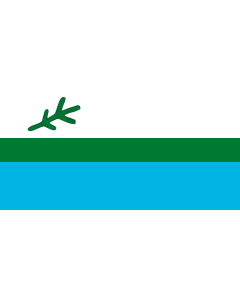 Bandera de  Labrador |  bandera horizontal | 1.35m² | 80x160cm 