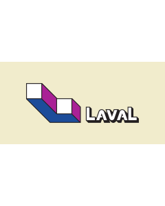 Bandera de  Laval, Quebec | City of en Laval, Quebec  incomplete |  bandera horizontal | 1.35m² | 80x160cm 