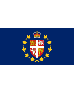 Flag: Lieutenant-Governor of Newfoundland and Labrador |  landscape flag | 2.16m² | 23sqft | 100x200cm | 40x80inch 