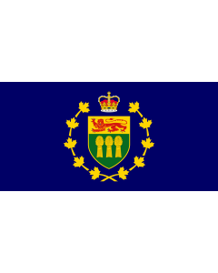 Flag: Lieutenant-Governor of Saskatchewan |  landscape flag | 1.35m² | 14.5sqft | 80x160cm | 30x60inch 