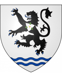 Flag: Lincoln Alexander Arms |  1.35m² | 14.5sqft | 120x110cm | 50x45inch 