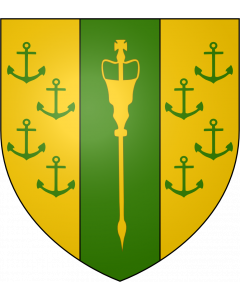 Flag: Marion Loretta Reid Arms |  1.35m² | 14.5sqft | 120x110cm | 50x45inch 