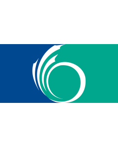 Flag: Ottawa, Ontario | City of Ottawa, Ontario |  landscape flag | 1.35m² | 14.5sqft | 80x160cm | 30x60inch 