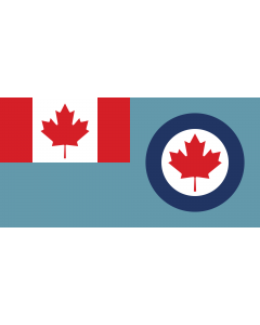 Indoor-Flag: Royal Canadian Air Force ensign 90x150cm