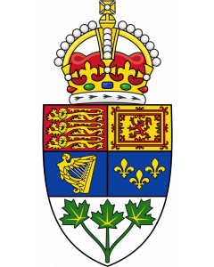 Flag: Royal Shield of arms of Canada 1921-1957 |  portrait flag | 1.35m² | 14.5sqft | 90x150cm | 3x5ft 