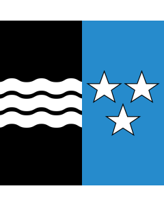 Flag: Aargau |  0.06m² | 0.65sqft | 25x25cm | 10x10inch 