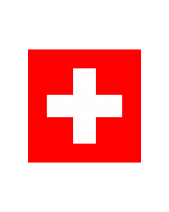 Flagge: Large Die quadratische Nationalfahne der Schweiz  |  Querformat Fahne | 1.35m² | 90x150cm 